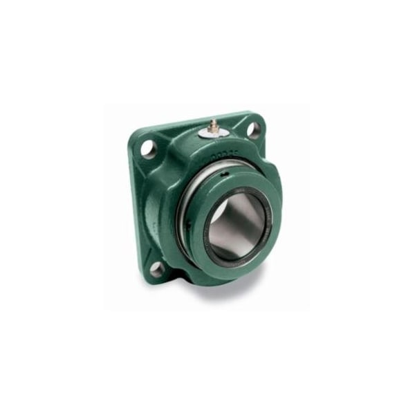 F4S-S2-215R Non-Expansion Square Type S-2000 Spherical Roller Bearing Unit, 2-15/16 in Bore
